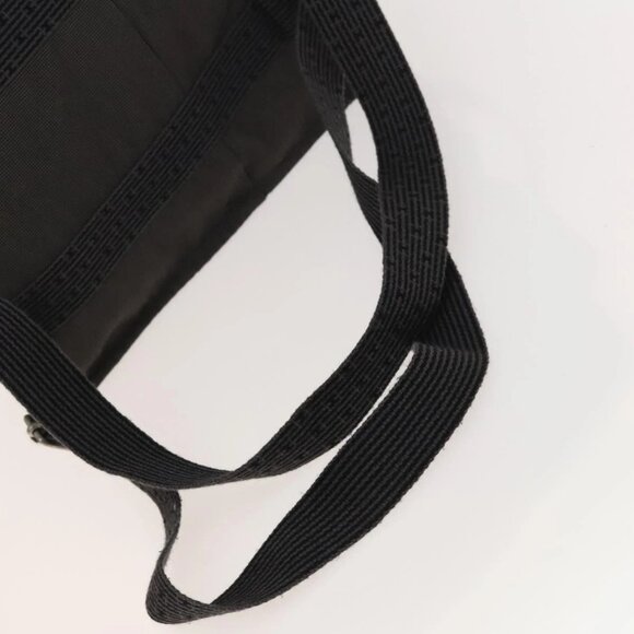 HERMES Her Line Add PM Backpack Canvas Gray Silver Auth - Picture 9 of 16